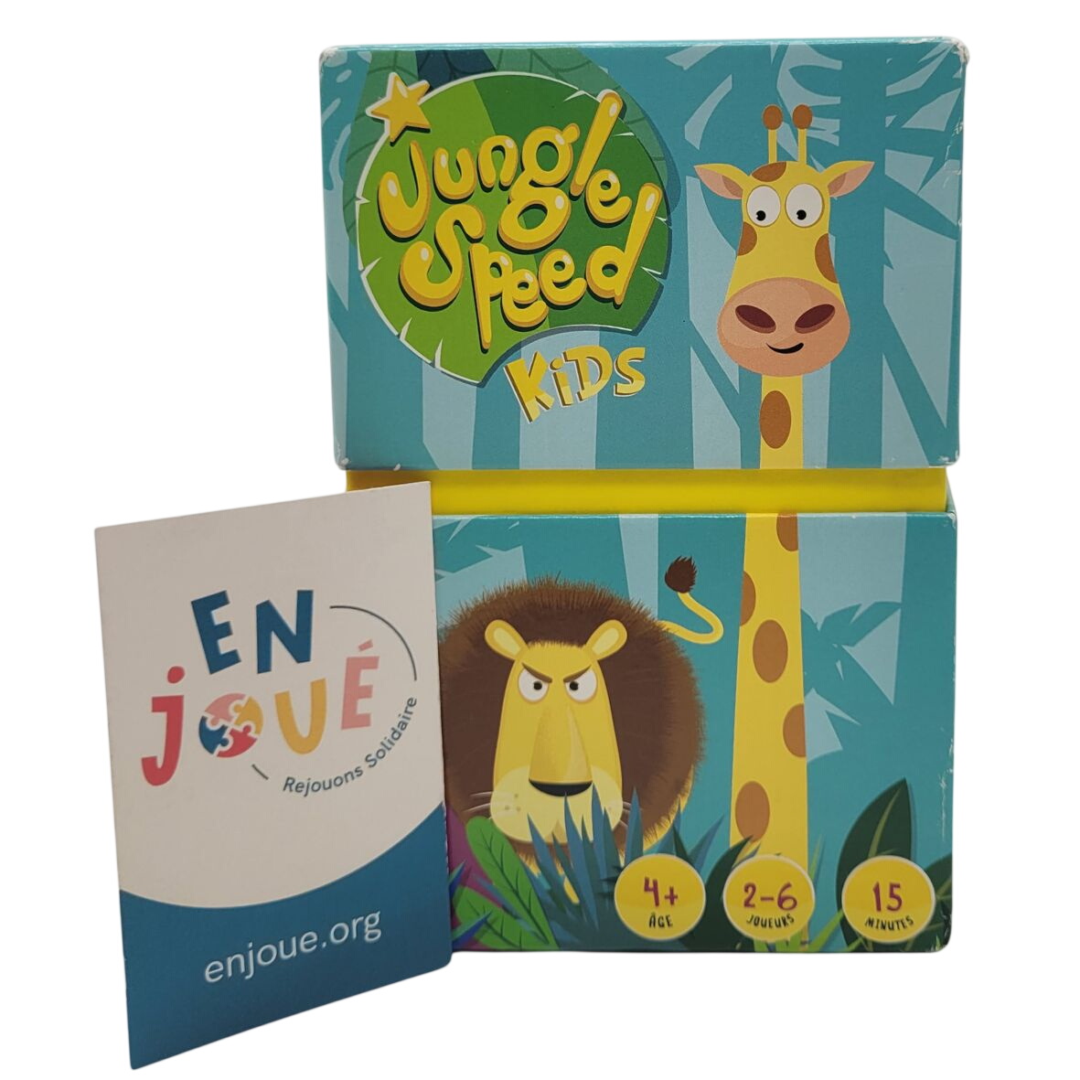 Acheter Jeu d'ambiance -Jungle Speed Kids - Asmodee - Dès 4 ans. Bon état - 10,00 € Jeu d'ambiance -Jungle Speed Kids - Asmodee - Dès 4 ans. Bon état - reconditionné disponible sur Label Emmaüs